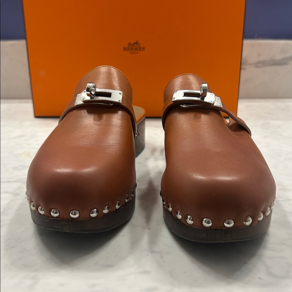 Hermes Carlotta Clogs - Picture 13 of 15